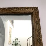 Old wooden mirror 40x 35cm