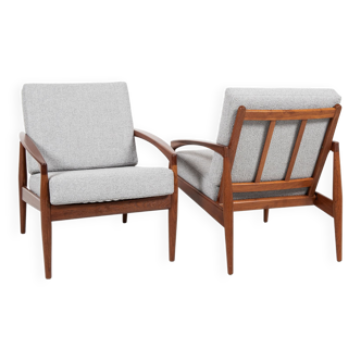 Paire de fauteuils par Kai Kristiansen pour Magnus Olesen 1960s