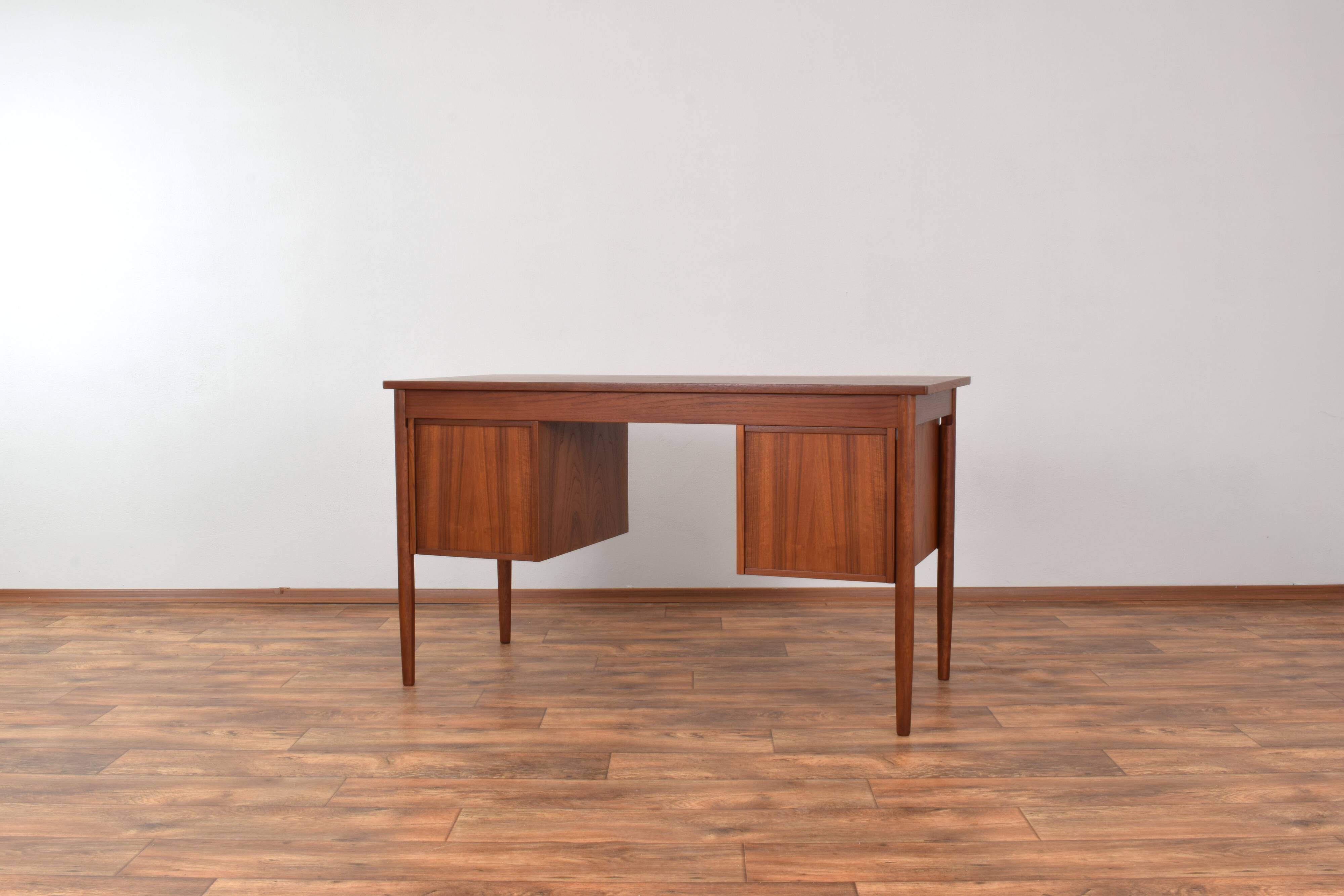 Mid-Century Danish Teak Desk, 1960s.