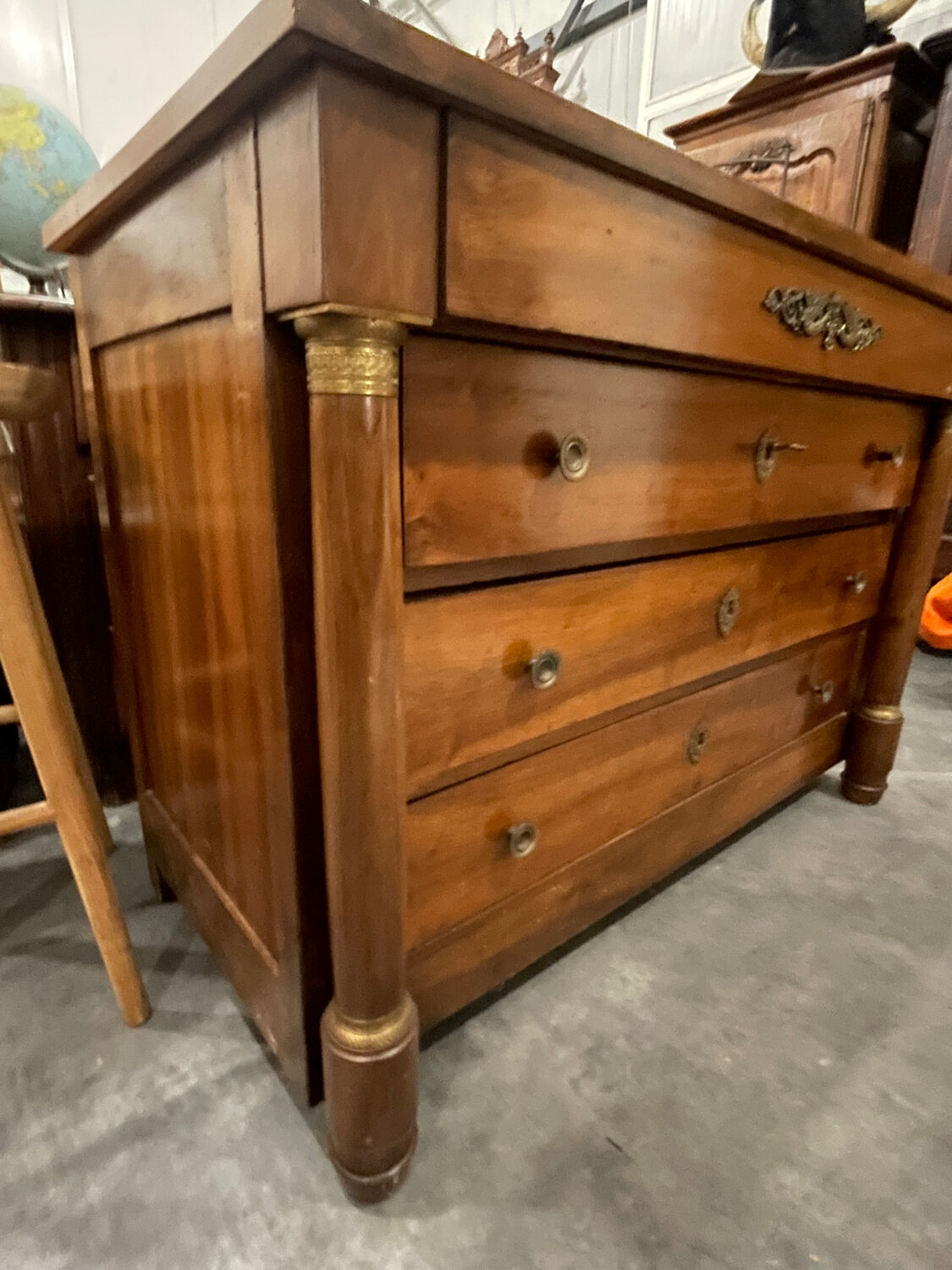 Empire period commode