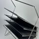 1960s/1970s Newspaper Holder Metal Plastic Space Age Mid Century
