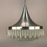 Hanging lamp ball lamp bubble chrome glass space age design