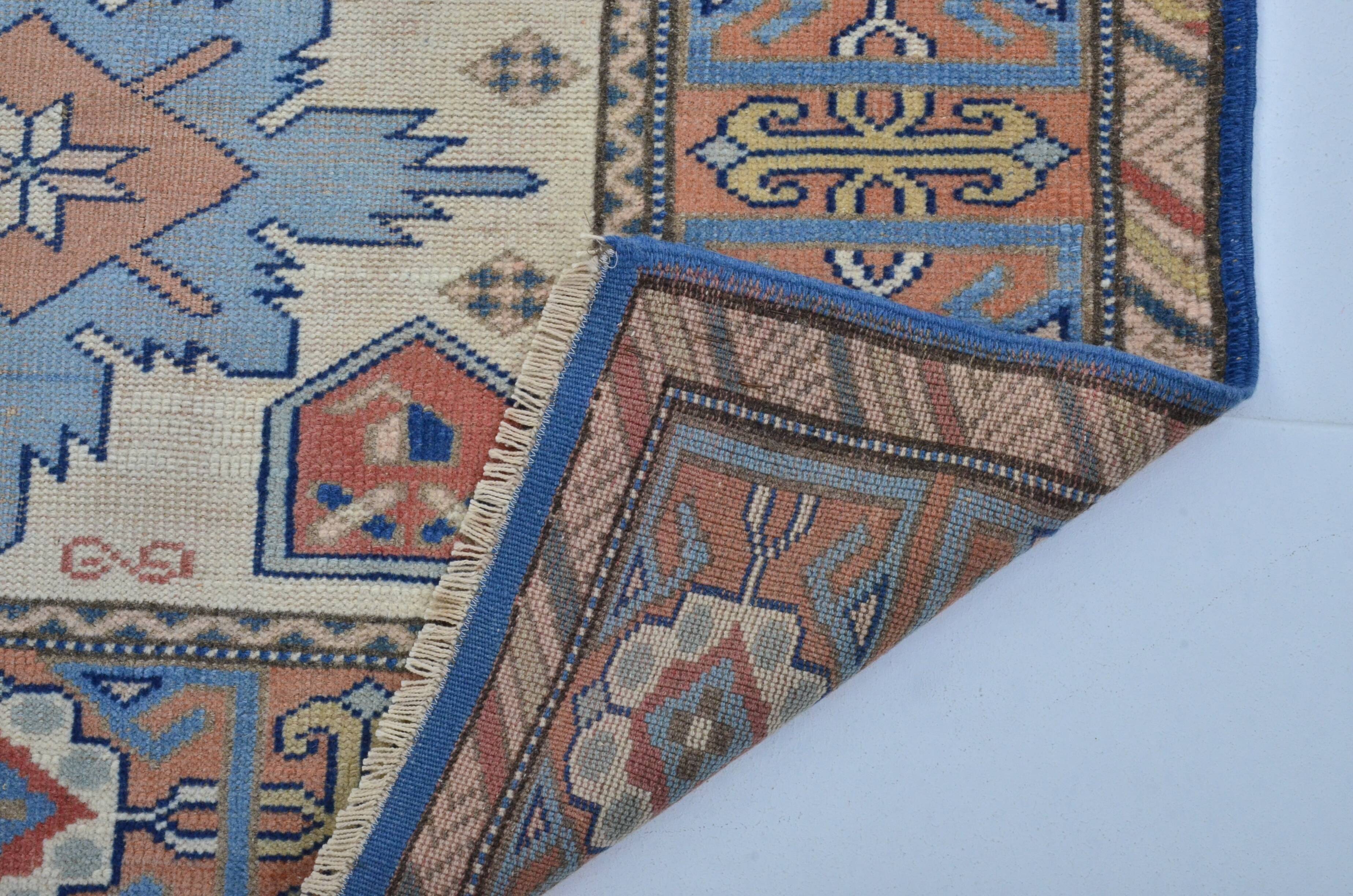 Oushak Vintage Wool Rug sku 3425