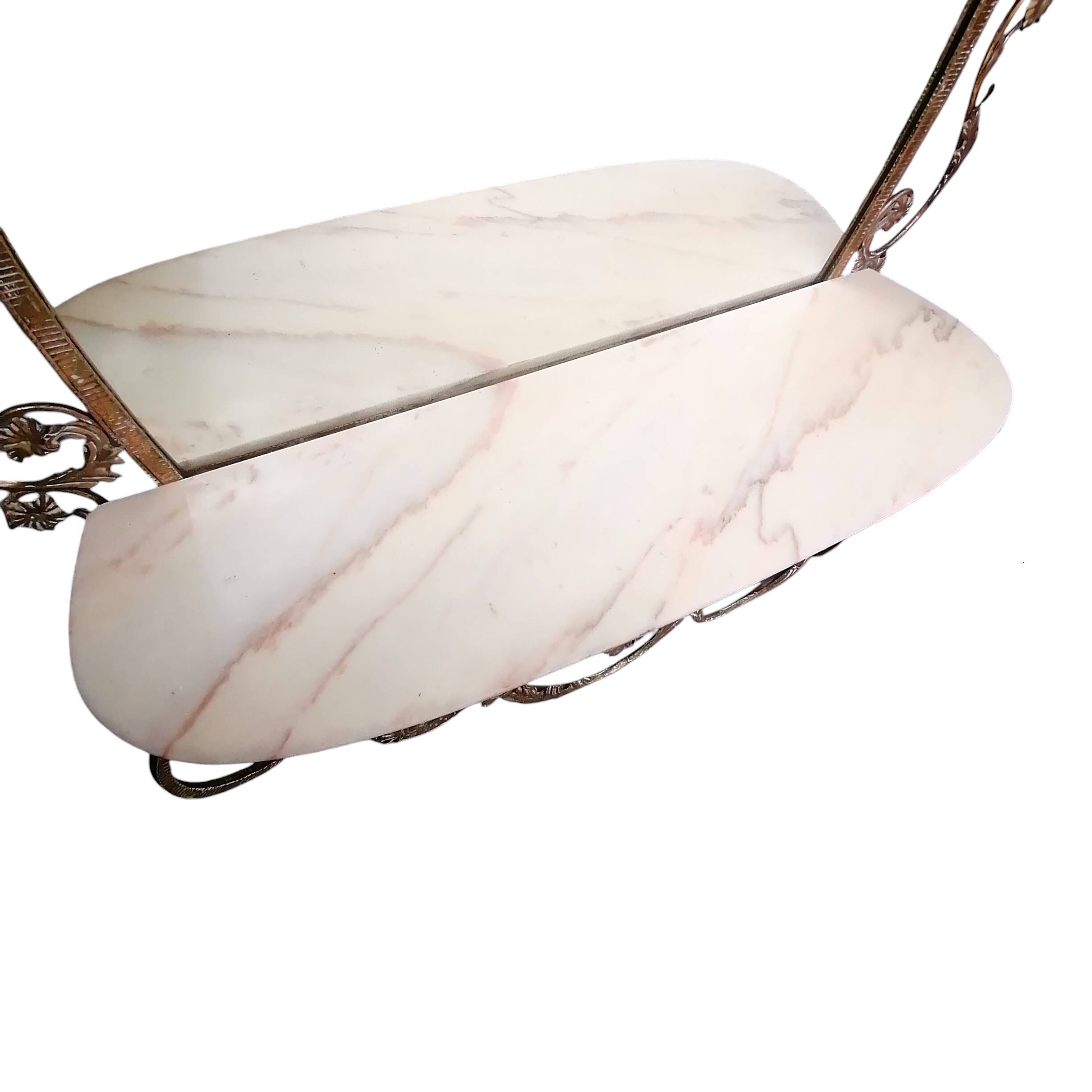 Set specchiera più sedia tutto in ferro battuto design Pierluigi Colli