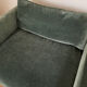 Fauteuil une place et demie Home Spirit en velours vert