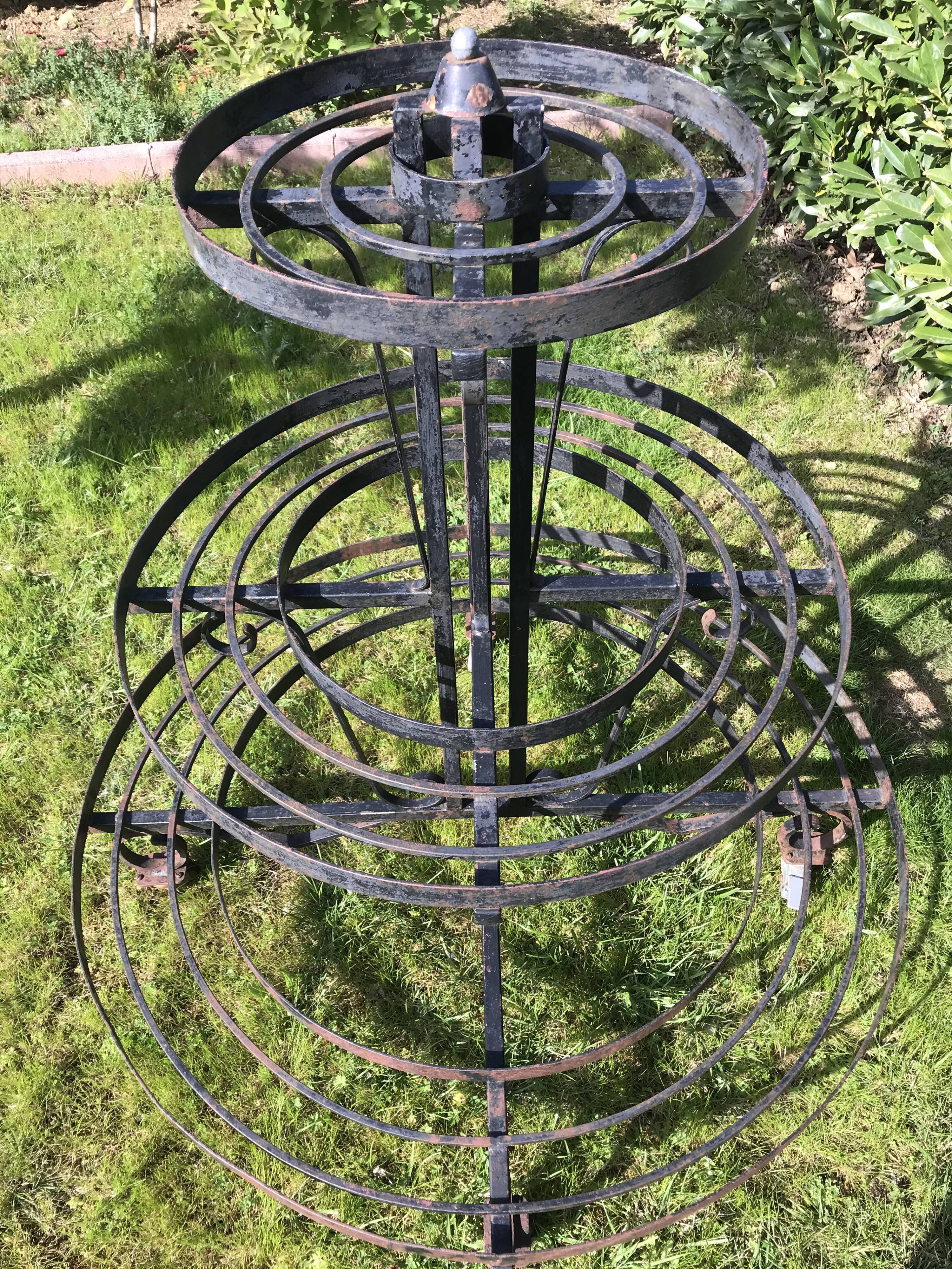Ironworks plant holder