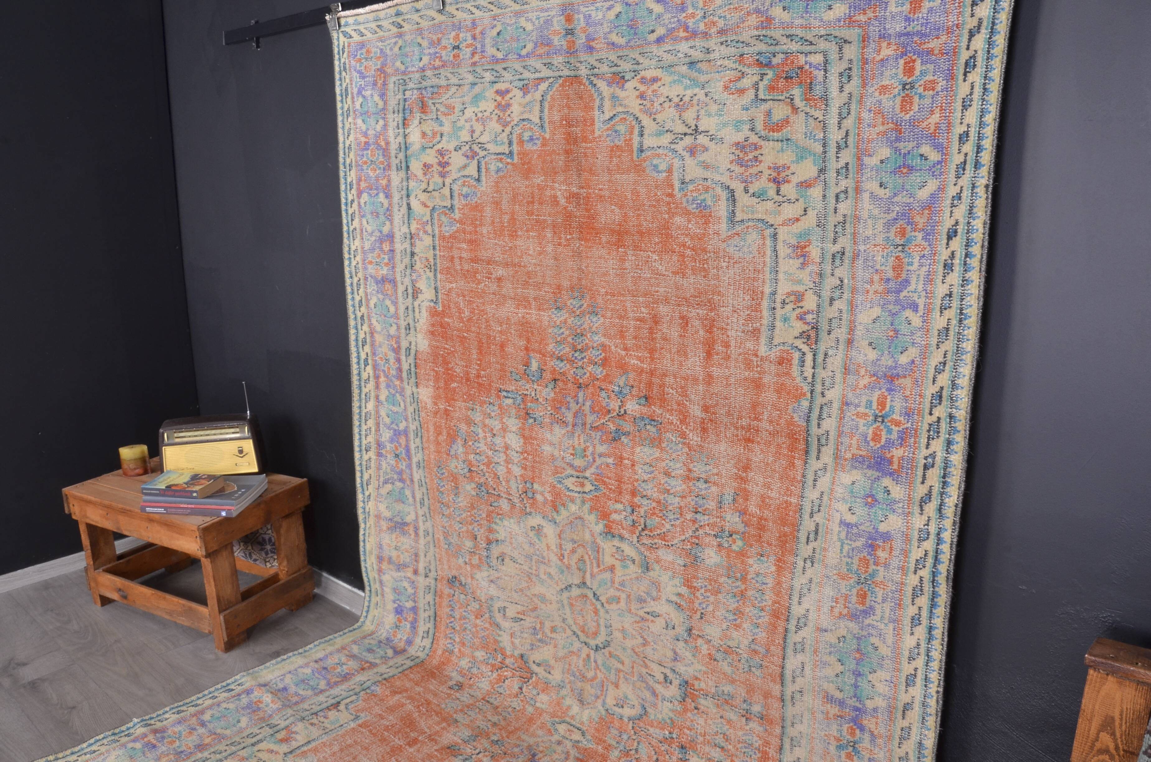 Vintage Anatolian Wool Rug sku 2302