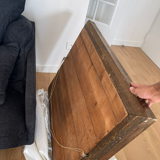 Miroir en bois doré charlesX