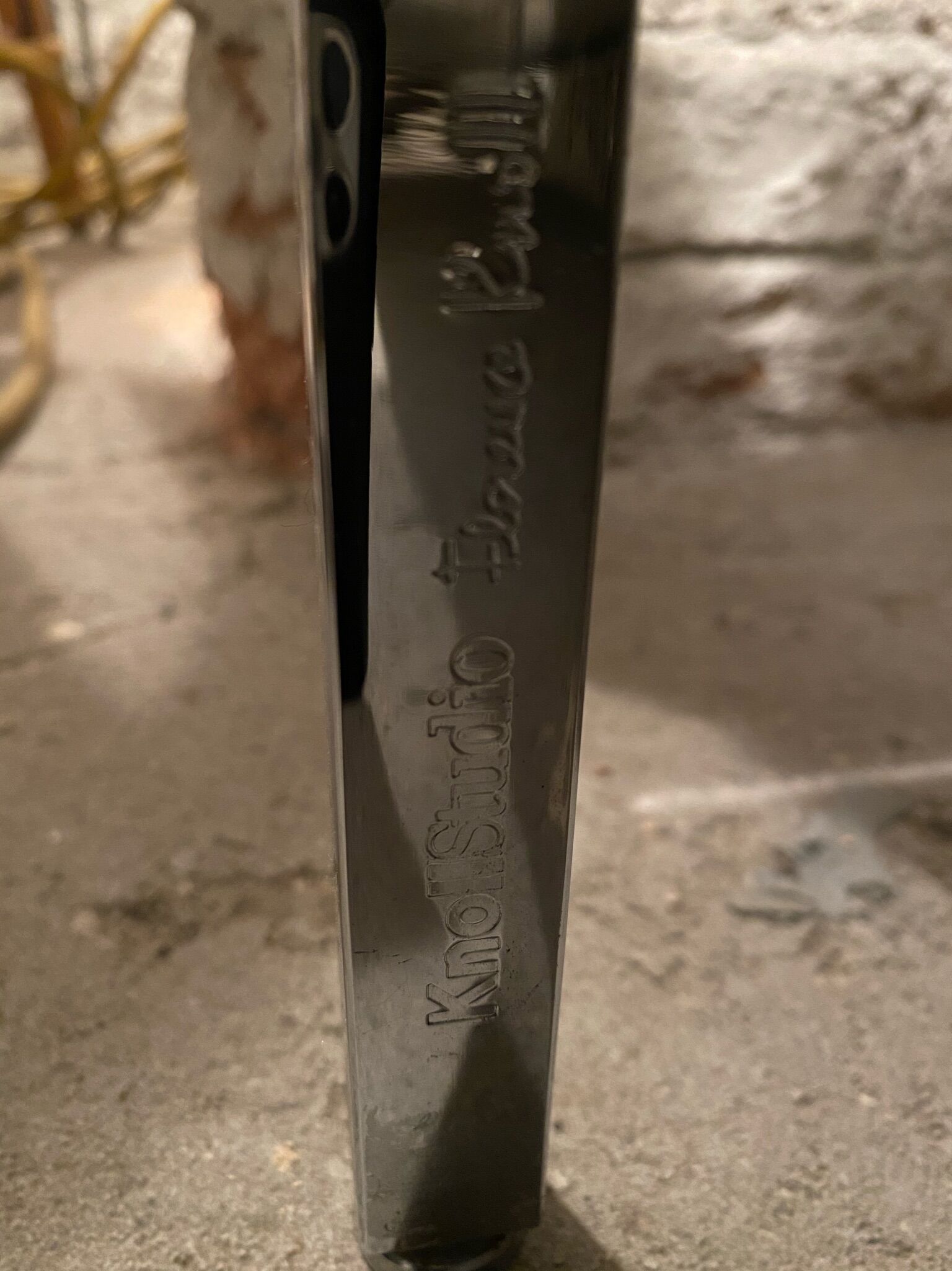 Sideboard bu Florence Knoll white and marble calacatta orro