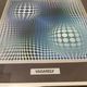 Sérigraphie vintage Op Art « Feny » par Vasarely 