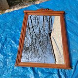 Old large vintage mirror
