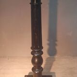 Louis XVI style selette in blackened wood