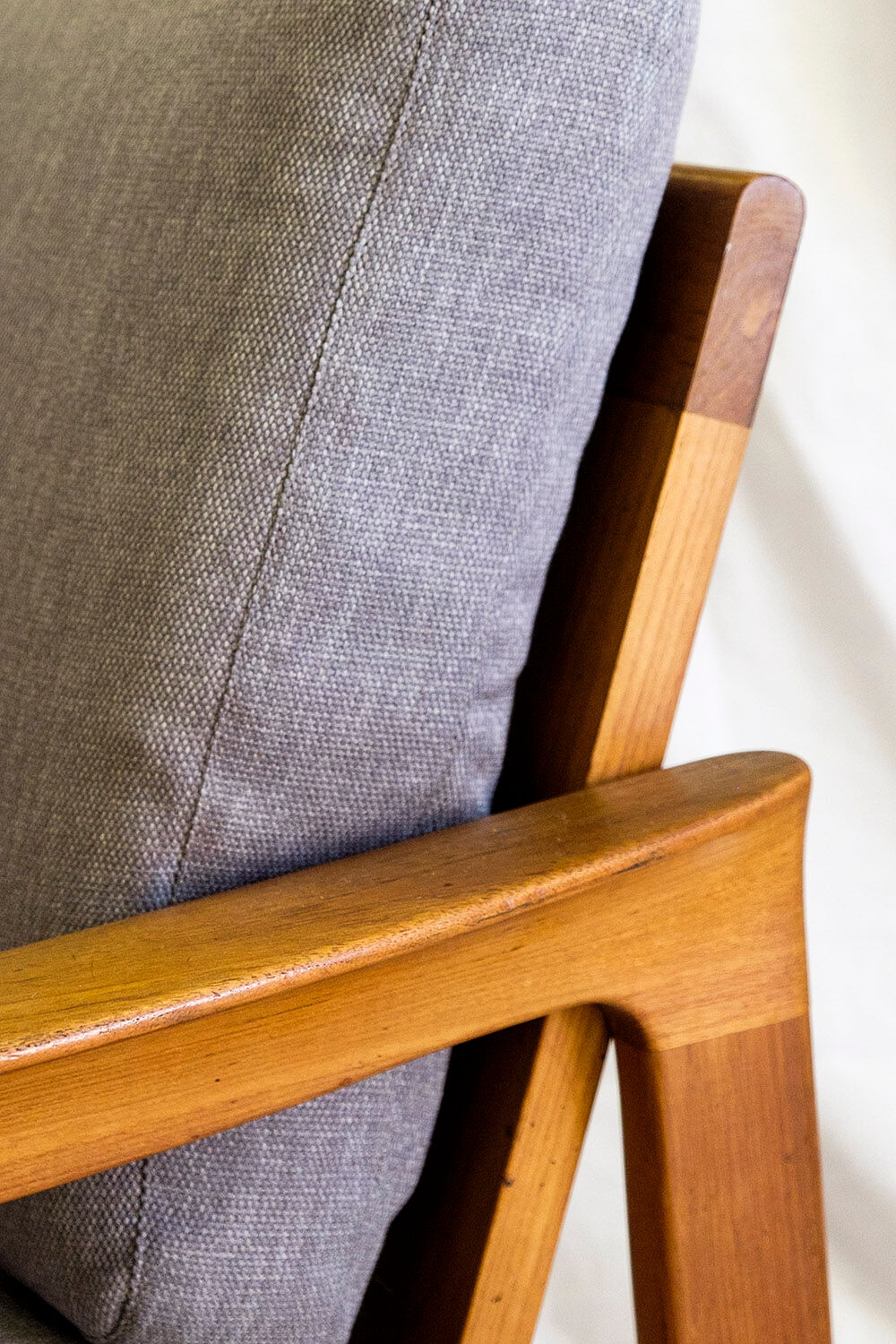 Teak lounge chair by Arne Wahl Iversen for Komfort Denmark, 1960s