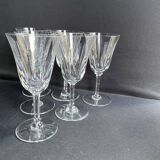 6 Saint Louis water glasses Cerdagne service