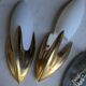 Paire d' appliques Space Age 70'