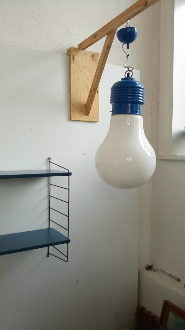 Suspension ampoule de Piero Brombin, italie des années 70