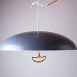 Large Danish Metal Pendant Lamp California model by Vilhem Wolhert & Jorgen Bo/Poulsen 1960.