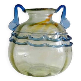 Gros vase scavo verre
