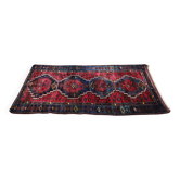 Tapis antique géométrique Kelardasht ou Kazak tissé à la main laine vierge