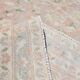 9x13 Blush Pink Vintage Persian Rug, Handmade Luxury Decor, 283x408 Cm