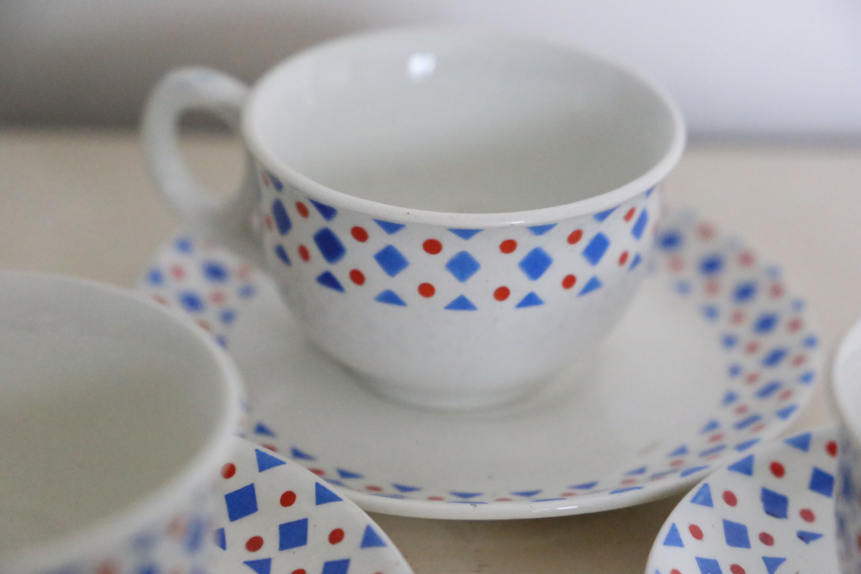 Coffee/tea service for children, 1940 , Imperial Manufacture Royale Boch, Belgium