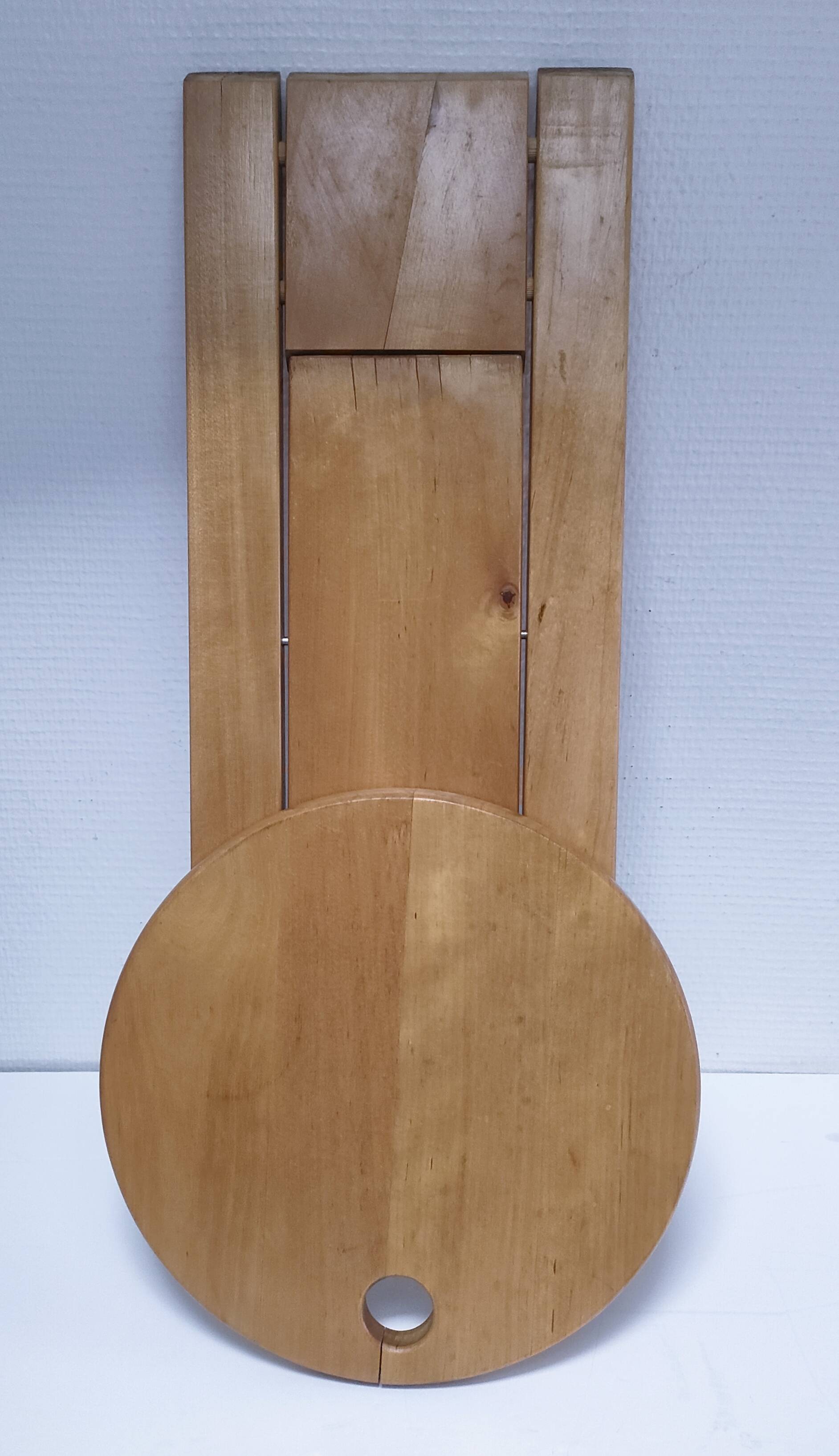 "Suzy" stool by Adrian Reed, solid beech, 1990s