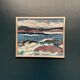Swedish Oil on Canvas “Coastal Landscape” by Allan Horsak, Vintage & Framed