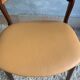 Scandinavian chair Erik Buch in teak and leather