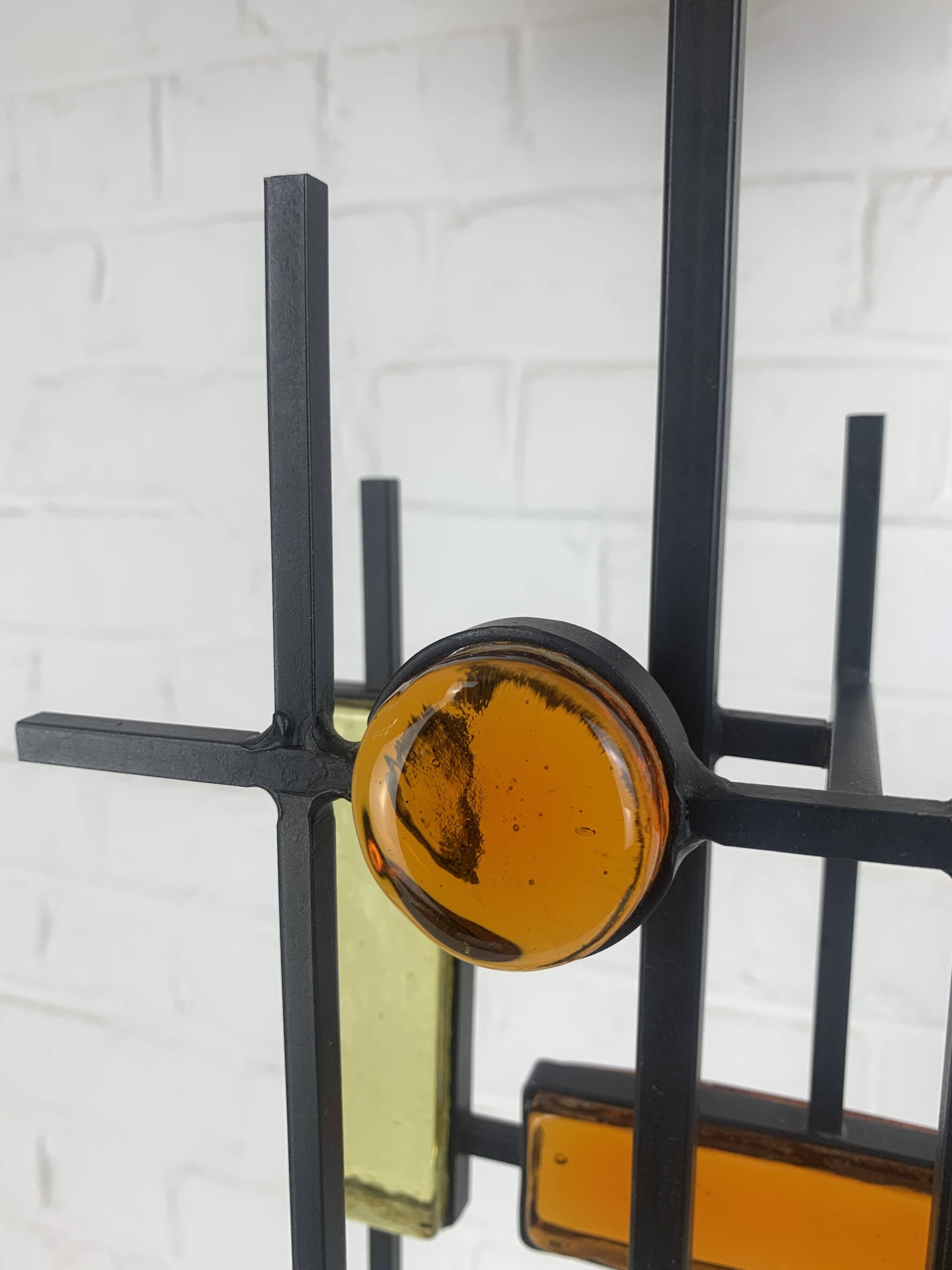 Modernist table lamp by Svend Aage Holm Sorensen, Denmark 1960s