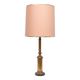 Hollywood Regency Gilded Brass Table lamp 1970s France