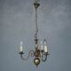 Lustre hollandais en bronze 3 branches