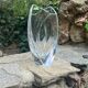 Exceptional Baccarat crystal vase signed RRigot