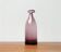 Mid-century Danish glass bottle vase, 1960s.