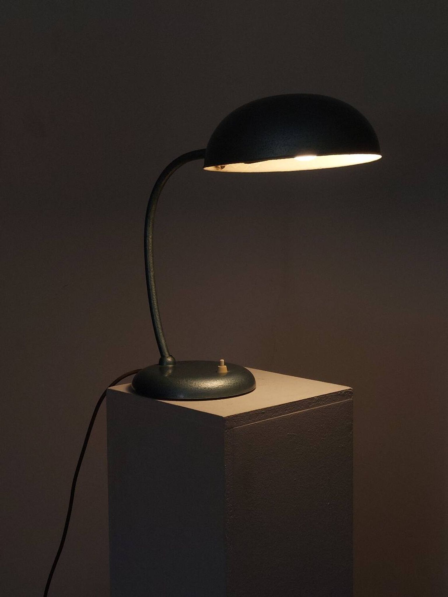Bauhaus-style workshop desk lamp from the 1940s by Gebrüder Cosack