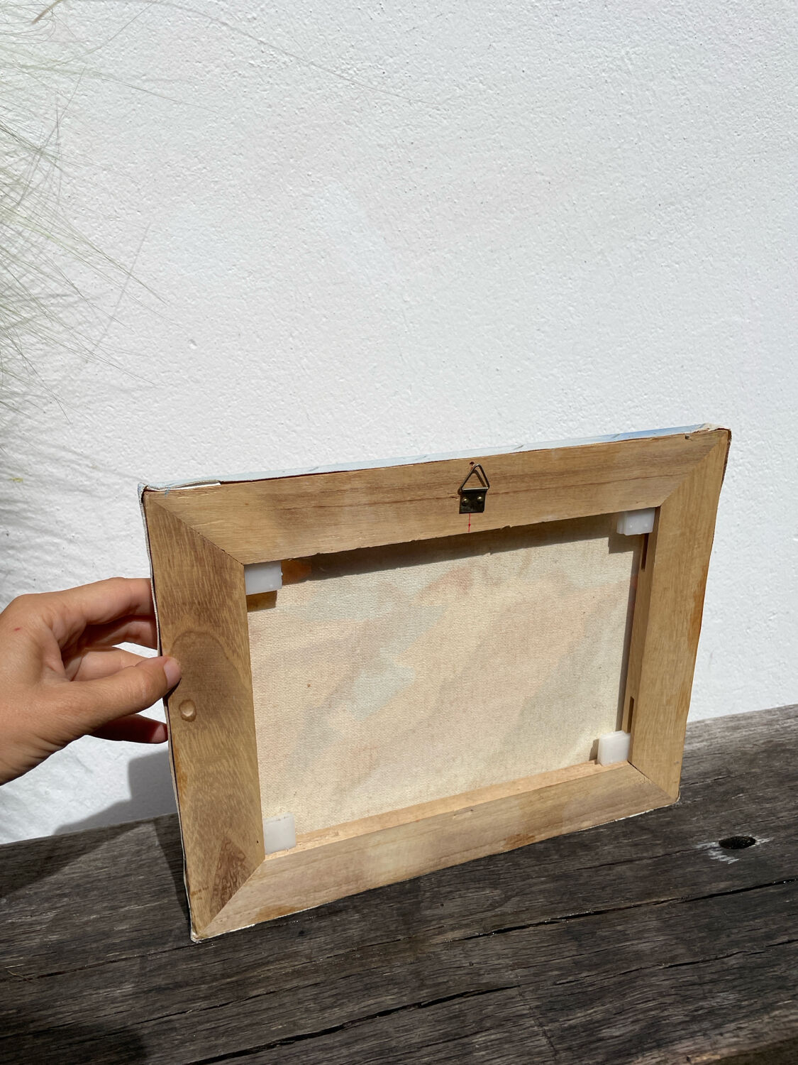 Sunny mountain painting