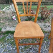 5 bistro chairs, brand Luterma France