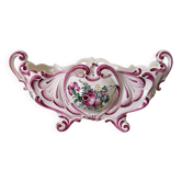 Antique Desvres earthenware planter