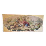 Painting on canvas (tapestry study)