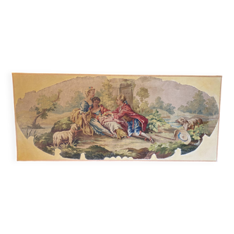 Painting on canvas (tapestry study)