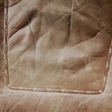 Vintage Mid-Century German Modern Leather Swivel Chairs by Carl Straub