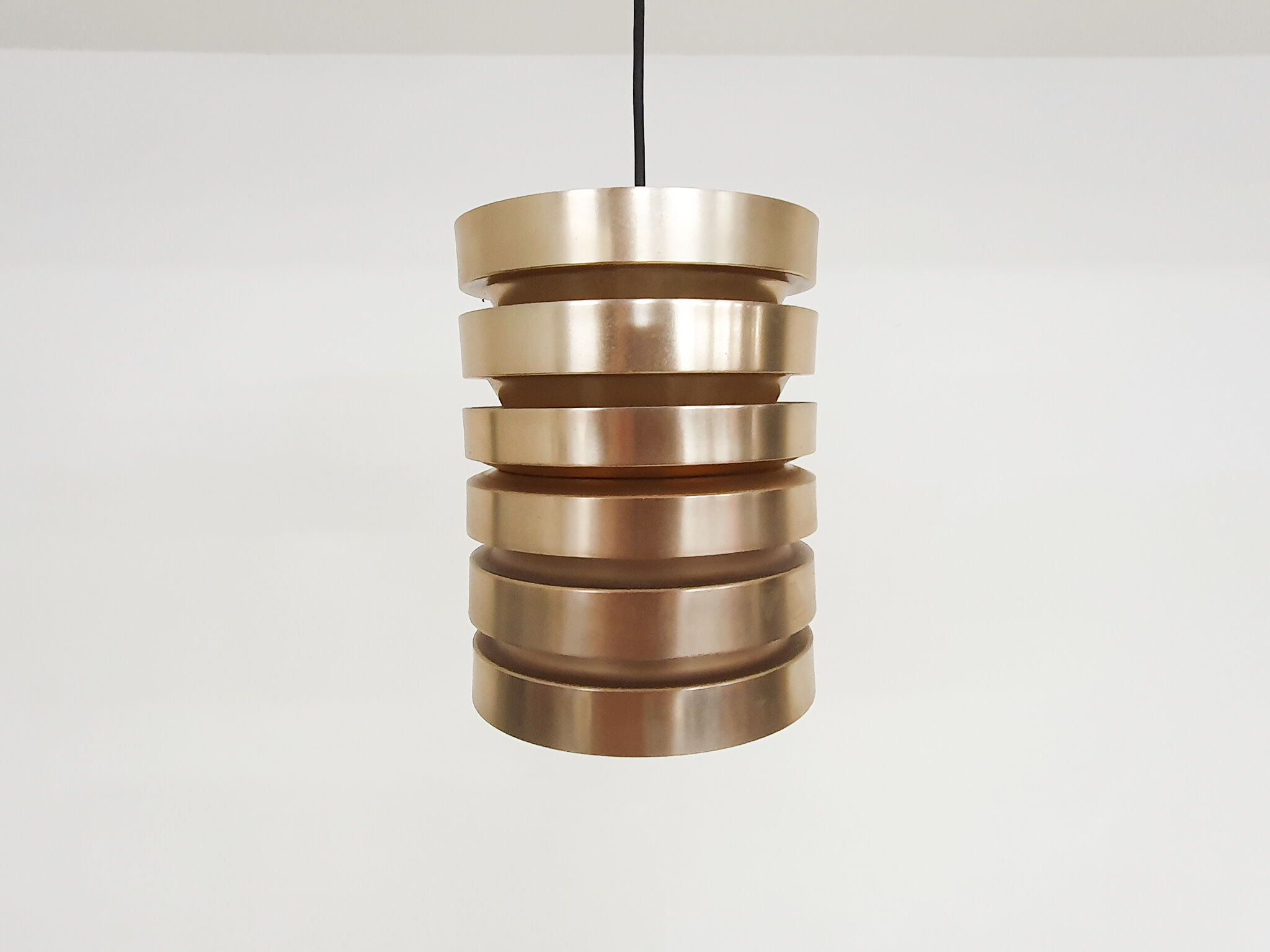 Granhaga Carl Thore Sweden brass pendant light from the 1960s