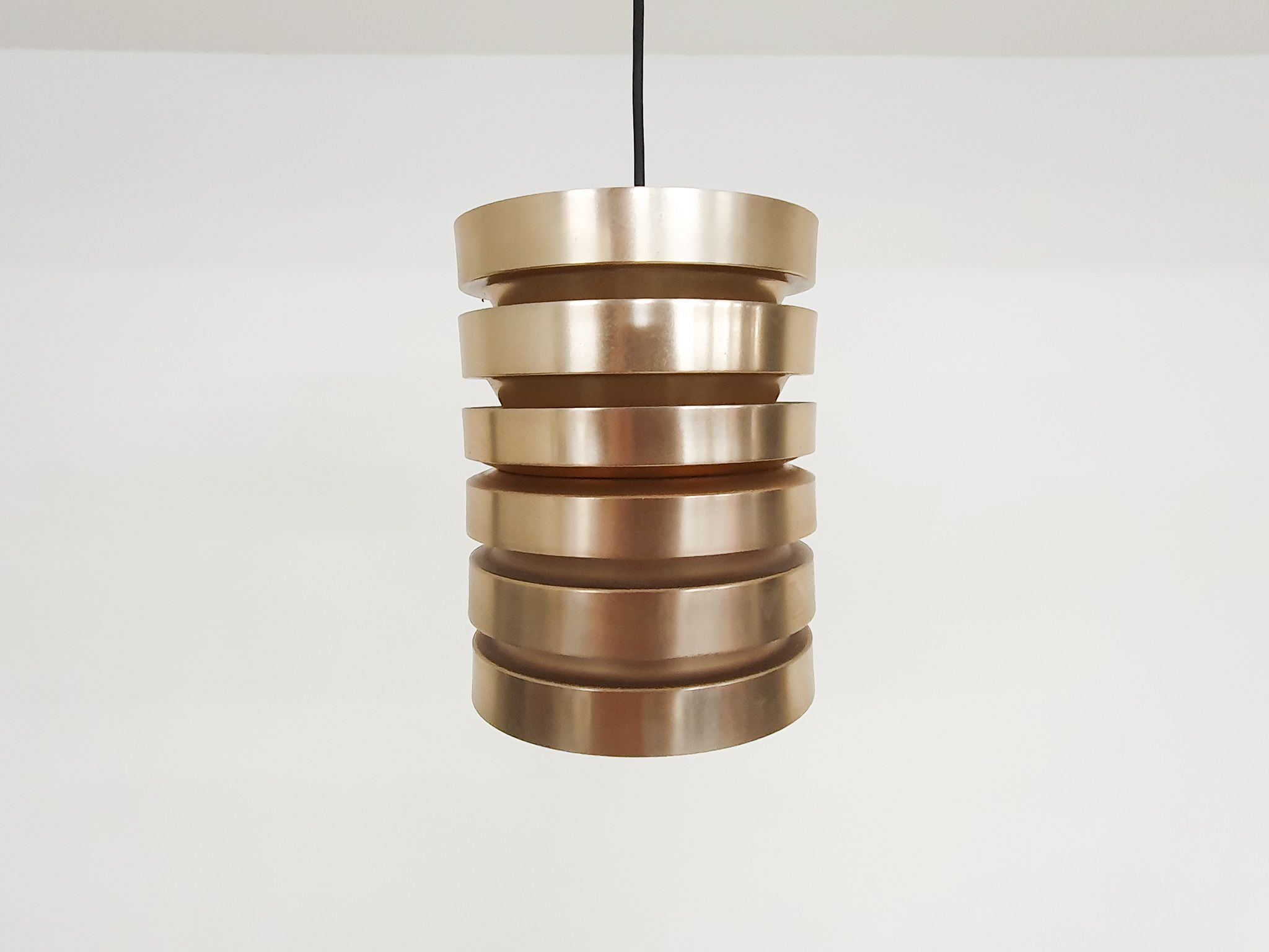 Granhaga Carl Thore Sweden brass pendant light from the 1960s