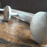 Wall coat rack 3 aluminum hooks