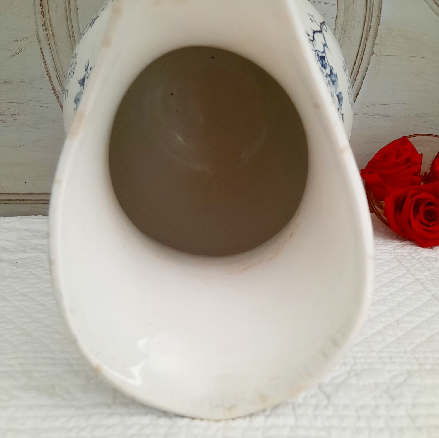 Antique earthenware iron-earthen toilet pitcher
