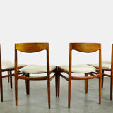 Set of 6 vintage diningchairs by Lübke (Interlübke), Germany 1960s