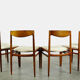 Set of 6 vintage diningchairs by Lübke (Interlübke), Germany 1960s