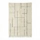 Large graphic Moroccan rug