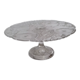 Chopped transparent pie dish