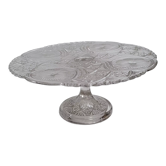 Chopped transparent pie dish