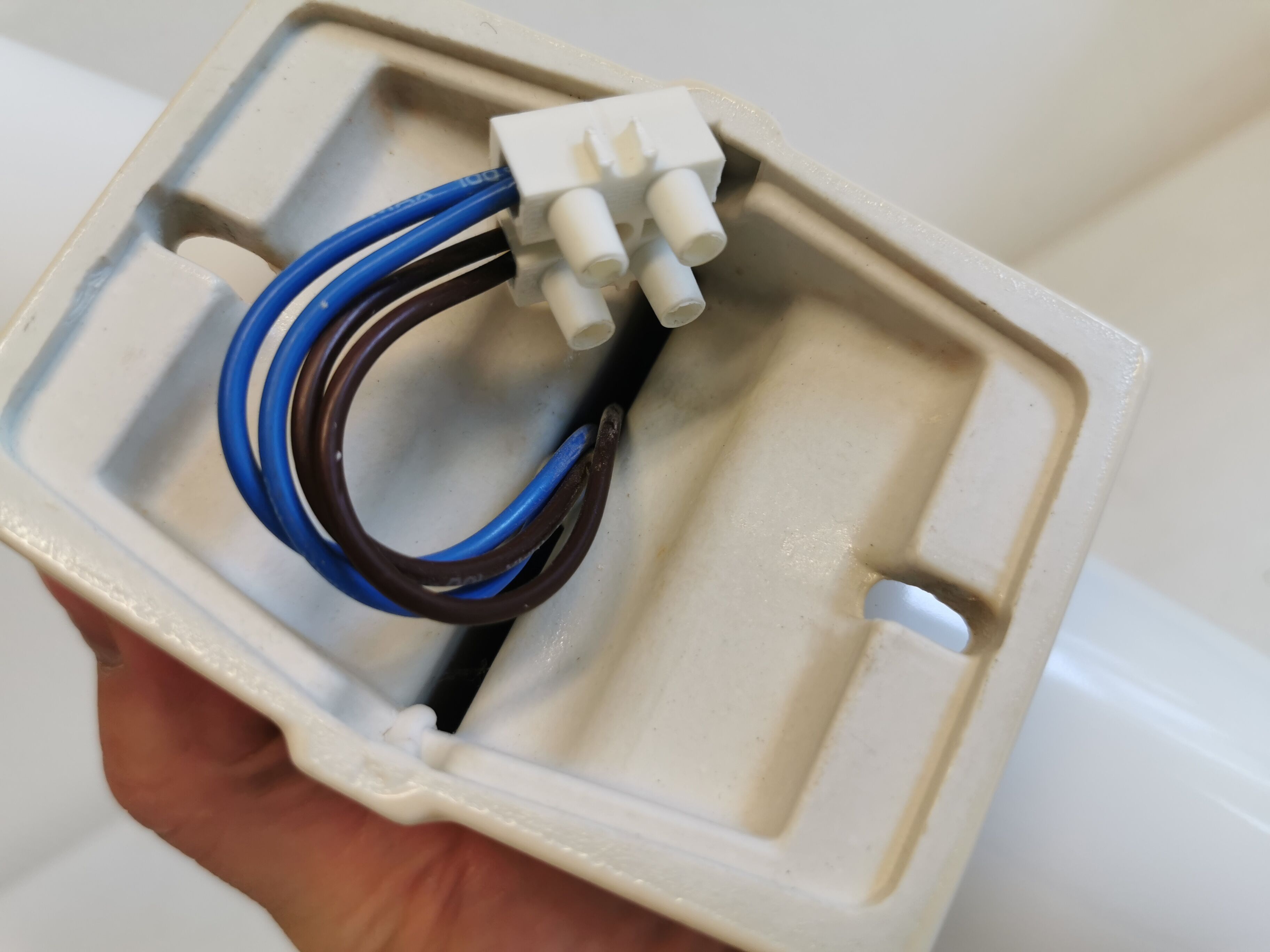 Bathroom/wall lamp designed by Sigvard bernadotte for IFÖ Sweden, Model 6060.